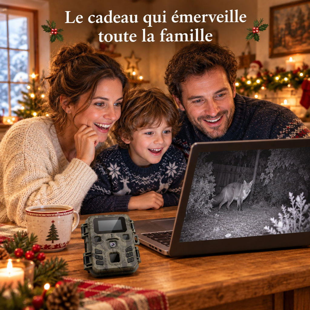 Une famille découvre la vidéo d'un renard filmé la nuit dans son jardin